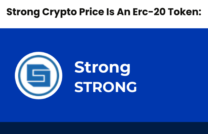 Strong Crypto Price Is An Erc-20 Token: