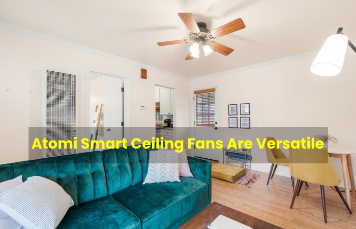Atomi Smart Ceiling Fans Are Versatile