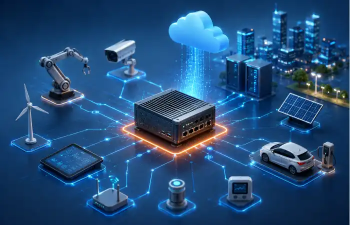 What is edge computing in lot