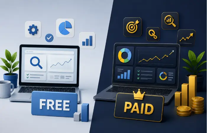 free vs paid seo tools