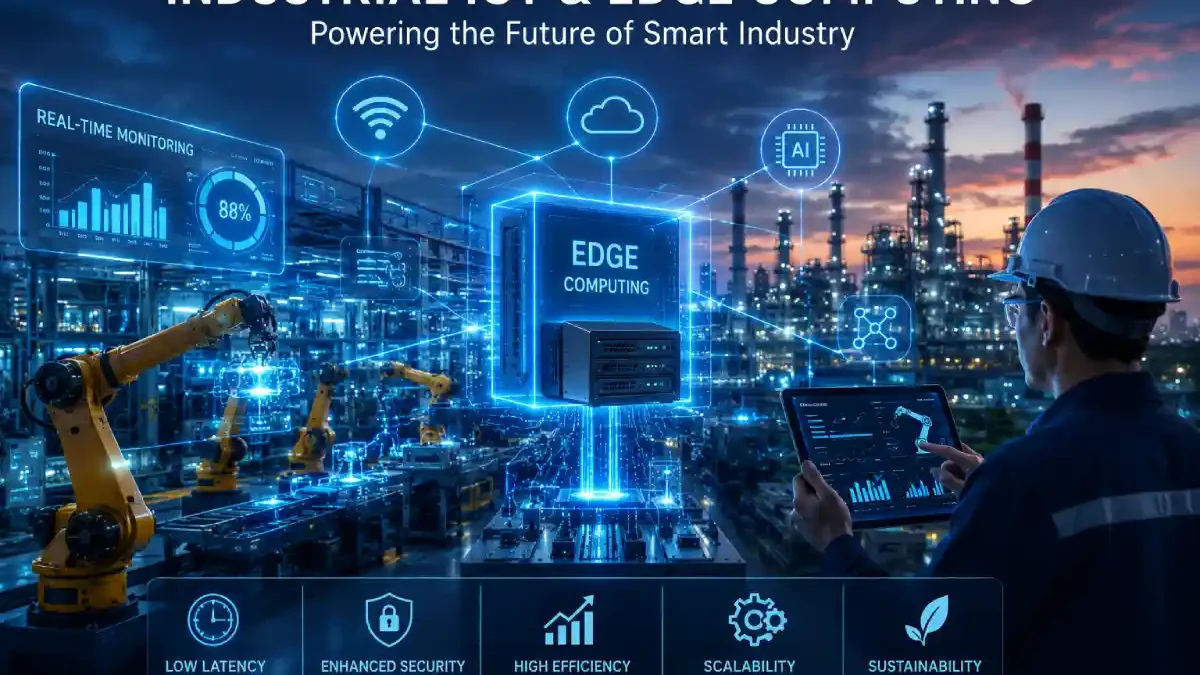 Industrial IoT & Edge Computing :  Industry 4.0 Guide for Smart Manufacturing