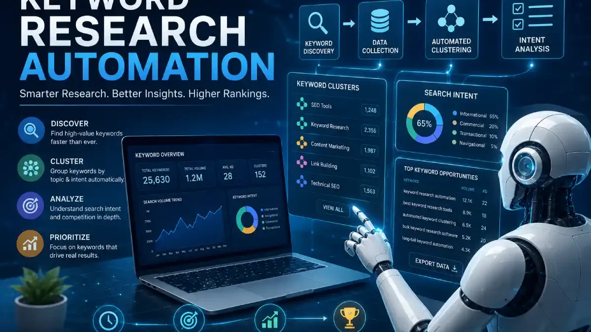Keyword Research Automation – A Smarter Way to Find the Right Keywords