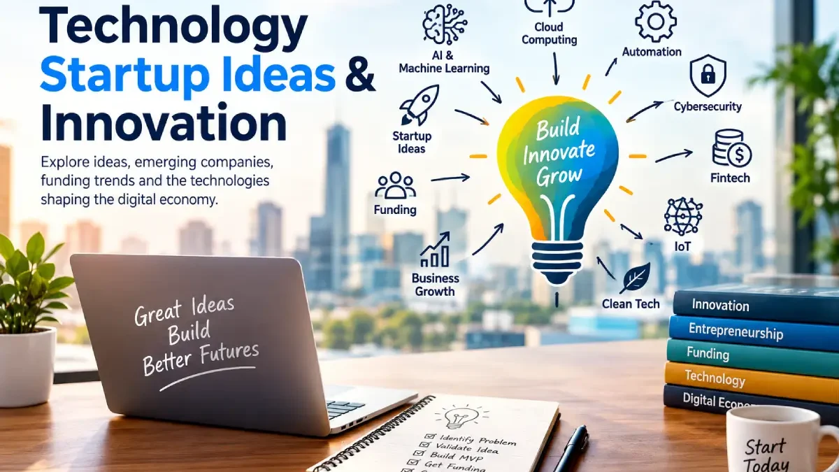 Technology Startup Ideas & Innovation: Complete Guide to Startups